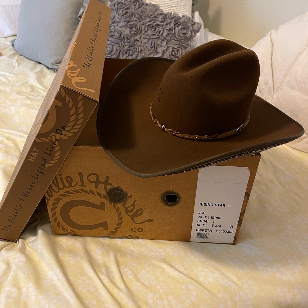 Charlie Horse 4X Brown Women’s Cowboy Hat